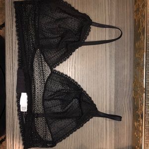 DKNY Black bralette, super sexy, worn 1x